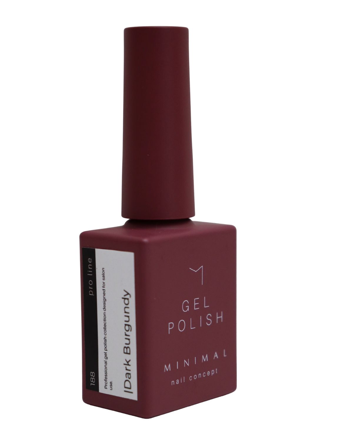 188 Dark Burgundy Gel Polish 10ml |PRO LINE