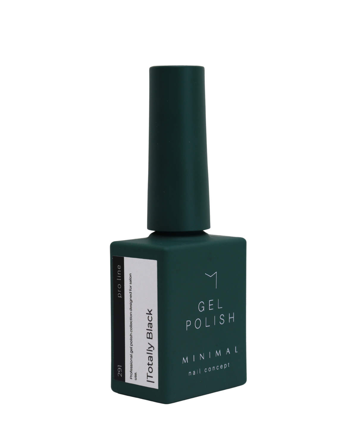 291 Totally Black Gel Polish 10ml |PRO LINE