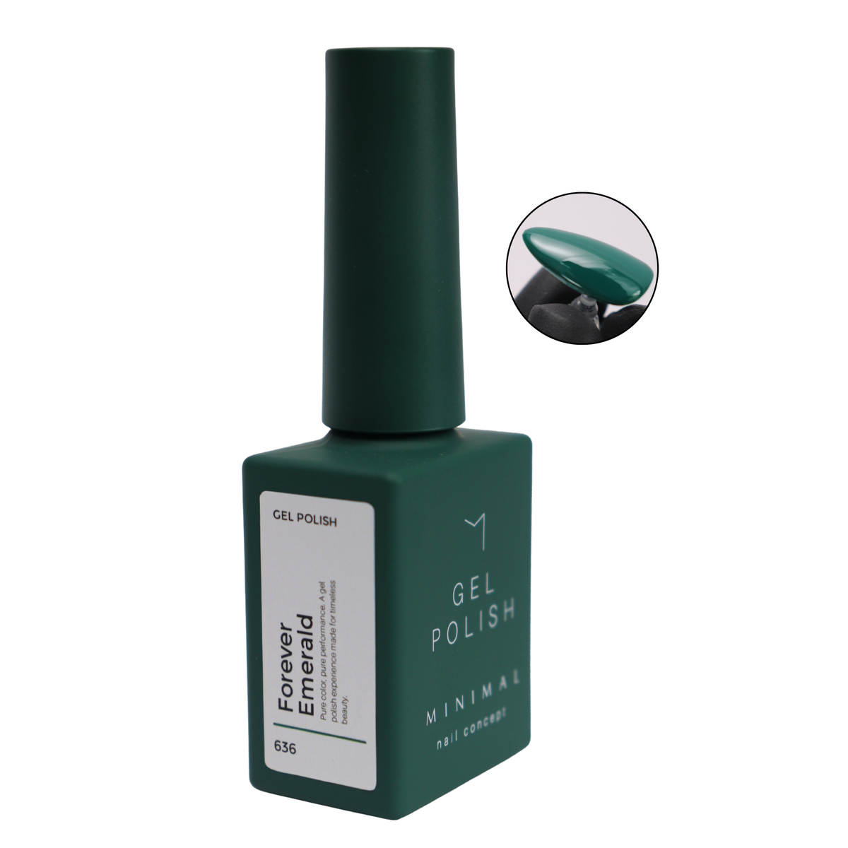 636 |Forever Emerald Gel Polish 10ml