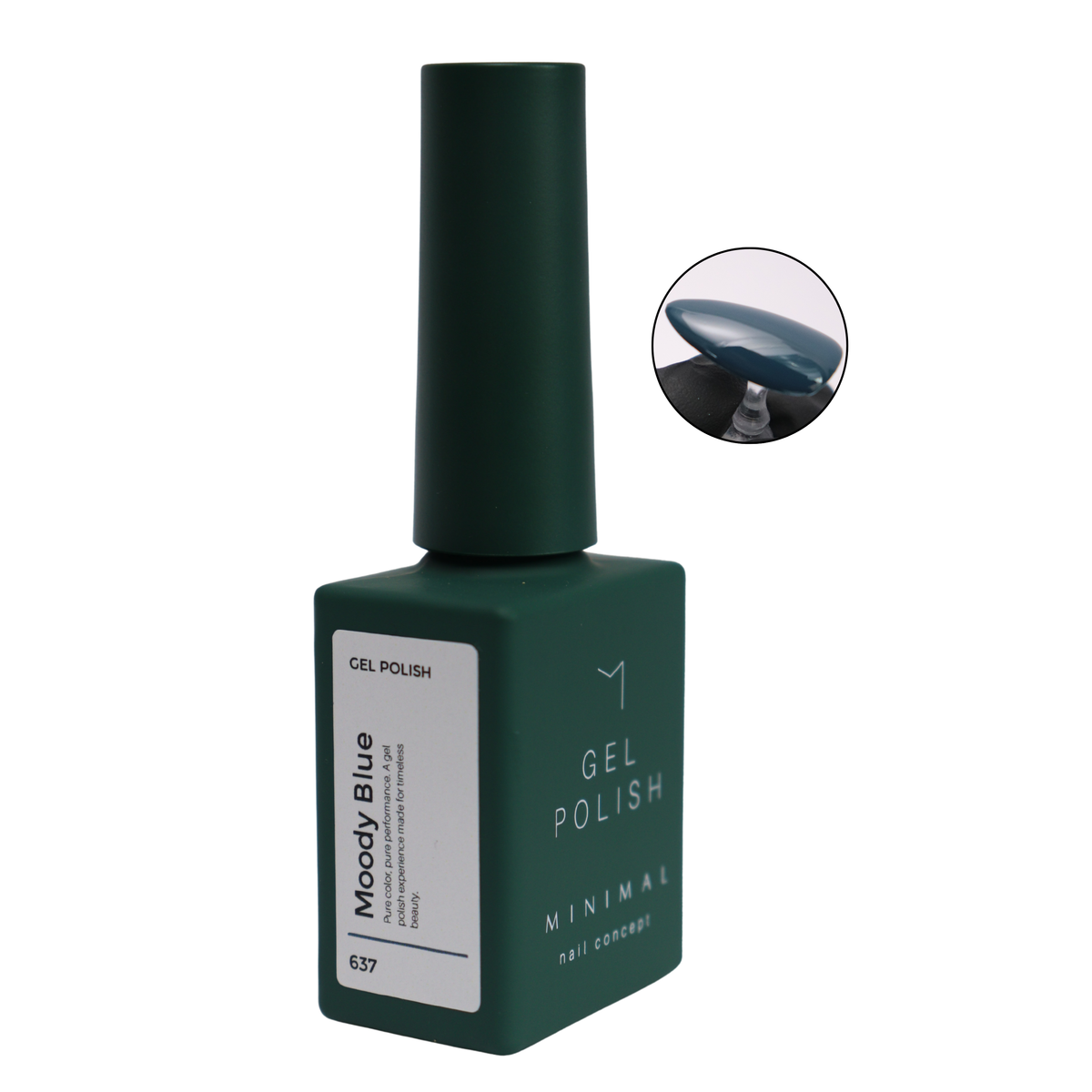 637 |Moody Blue Gel Polish 10ml