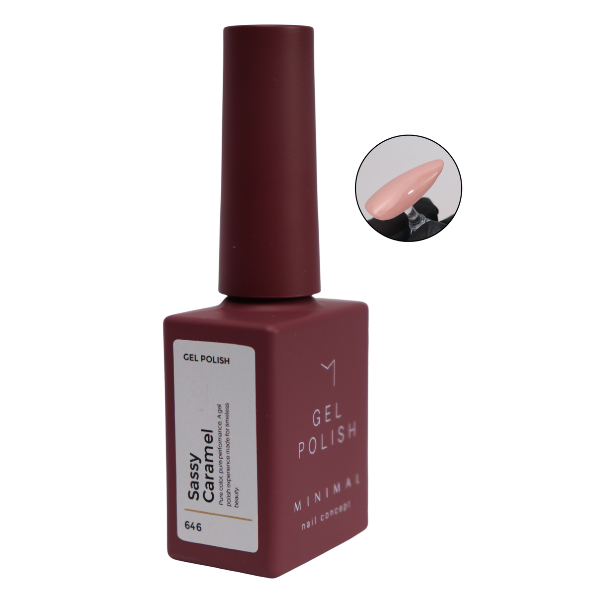646 |Sassy Caramel Gel Polish 10ml