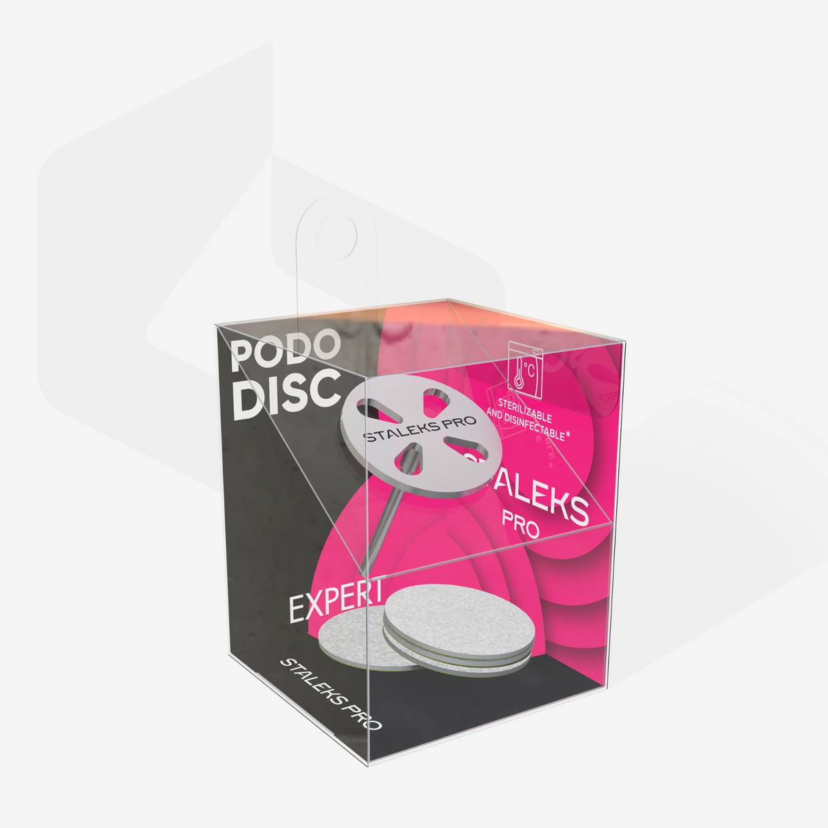 Disk za pedikir PODODISC EXPERT M i set turpija za jednokratnu upotrebu 180 Grit (5 kom)