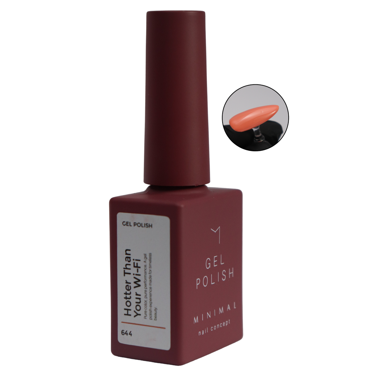 644 |Hotter Than Your Wi-Fi Gel Polish 10ml